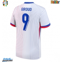 Frankrike Olivier Giroud #9 Bortedrakt EM 2024 Kortermet